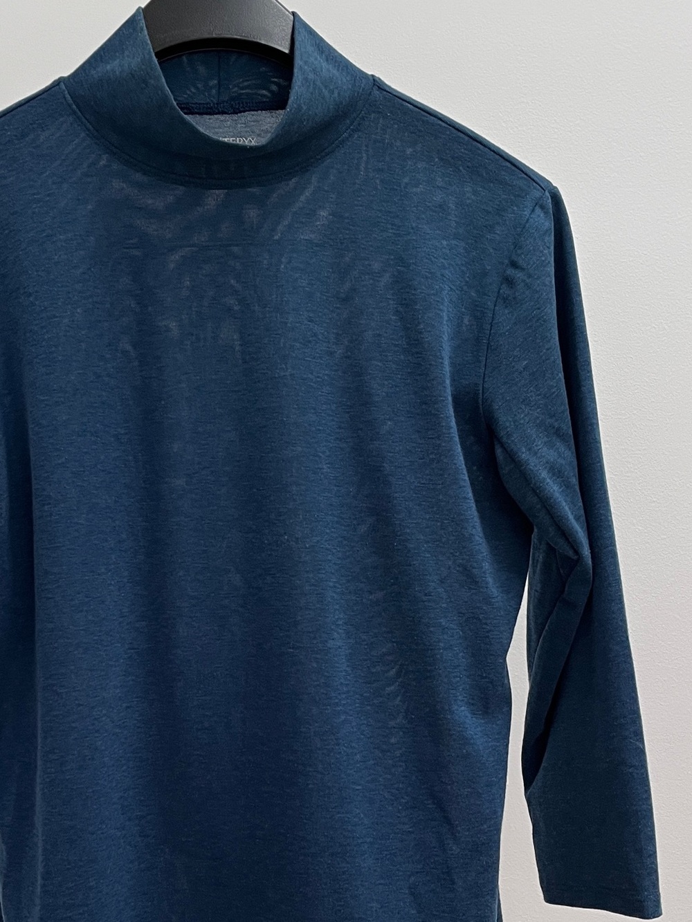 Arc’teryx Lumin mock neck top M cosmic heather 3/4 sleeve baselayer mockneck